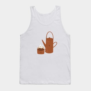 Tea cup with tea pot Tank Top